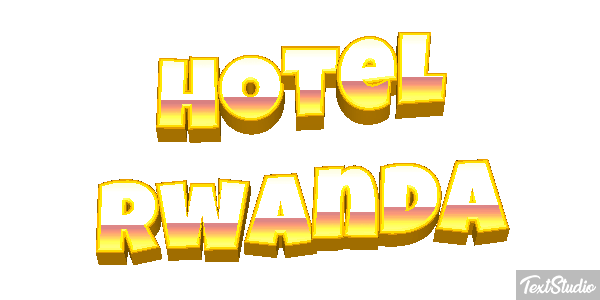 Hotel Rwanda Texteffekt