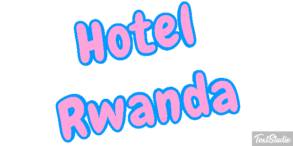 Hotel Rwanda Texteffekt