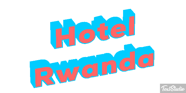 Hotel Rwanda Texteffekt