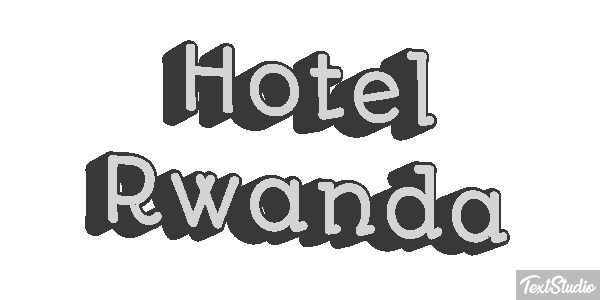 Hotel Rwanda Texteffekt