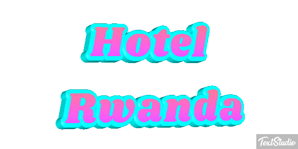 Hotel Rwanda Texteffekt