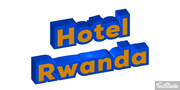 Hotel Rwanda Texteffekt