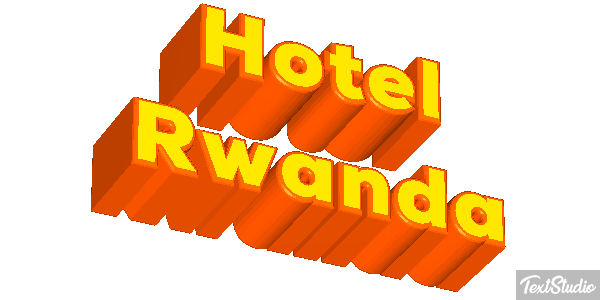 Hotel Rwanda Texteffekt