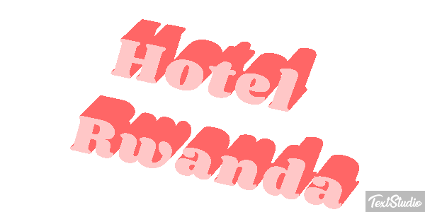 Hotel Rwanda Texteffekt