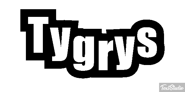 Tygrys Efecto de texto