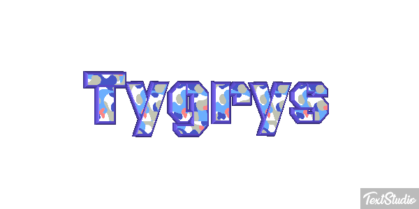 Tygrys Efecto de texto