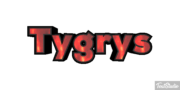 Tygrys Efecto de texto