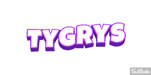 Tygrys Efecto de texto