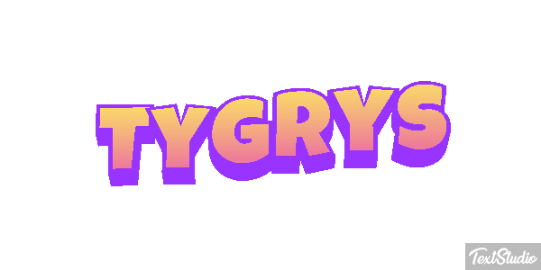 Tygrys Efecto de texto