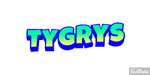 Tygrys Efecto de texto