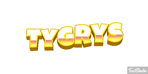 Tygrys Efecto de texto