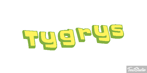 Tygrys Efecto de texto