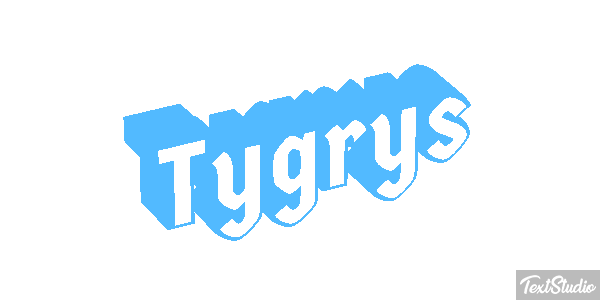 Tygrys Efecto de texto