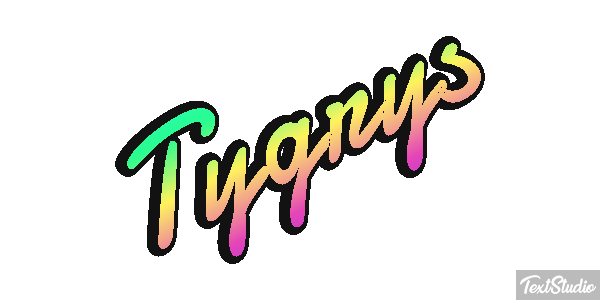 Tygrys Efecto de texto