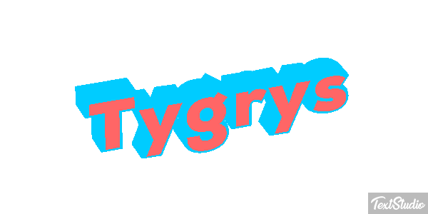 Tygrys Efecto de texto
