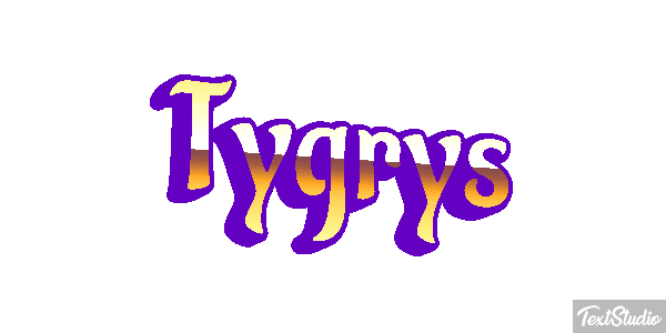 Tygrys Efecto de texto