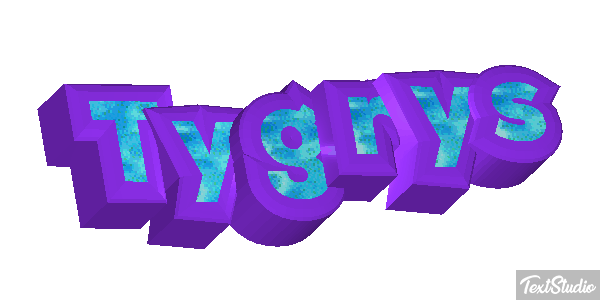 Tygrys Efecto de texto