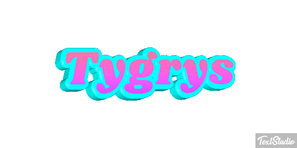 Tygrys Efecto de texto