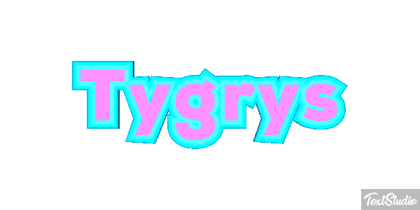 Tygrys Efecto de texto