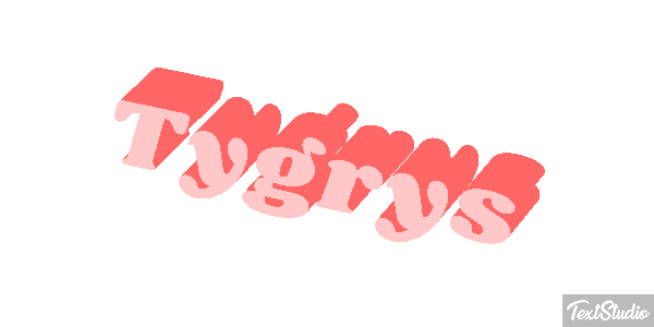 Tygrys Efecto de texto