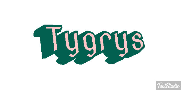 Tygrys Efecto de texto