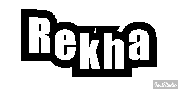 Rekha Effetto testo