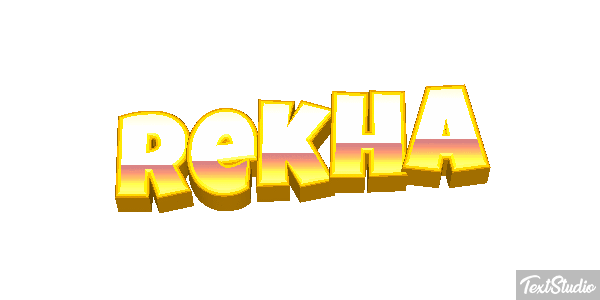 Rekha Effetto testo