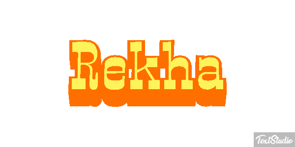 Rekha Effetto testo