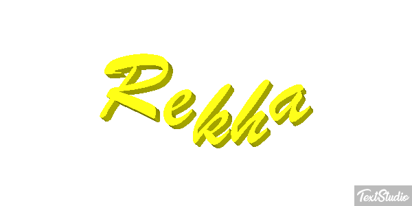 Rekha Effetto testo