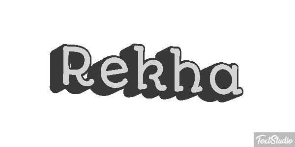 Rekha Effetto testo