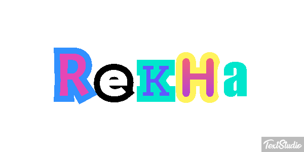 Rekha Effetto testo