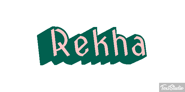 Rekha Effetto testo