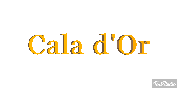 Cala D'Or Text effect