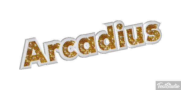 Arcadius Text effect