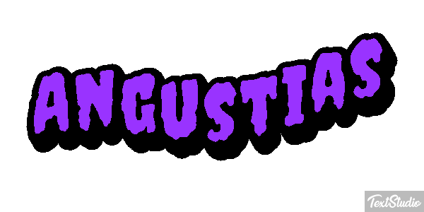 Angustias Efecto de texto