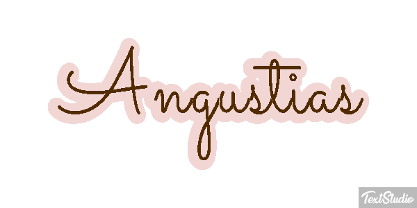 Angustias Efecto de texto