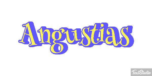 Angustias Efecto de texto