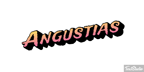 Angustias Efecto de texto