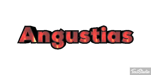Angustias Efecto de texto