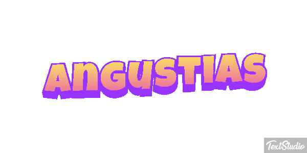 Angustias Efecto de texto