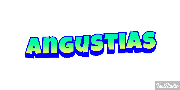 Angustias Efecto de texto