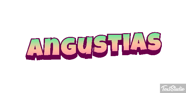 Angustias Efecto de texto