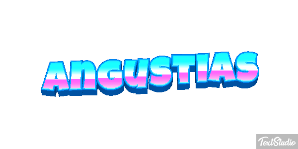 Angustias Efecto de texto