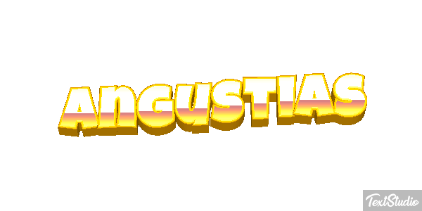 Angustias Efecto de texto