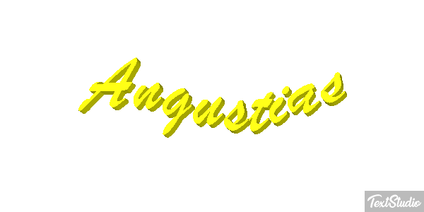 Angustias Efecto de texto