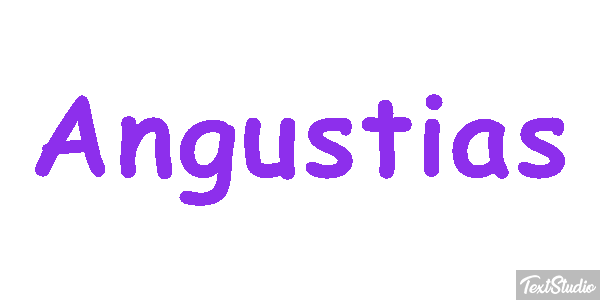Angustias Efecto de texto