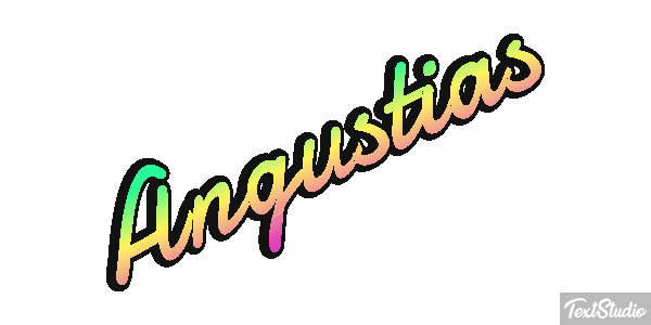 Angustias Efecto de texto