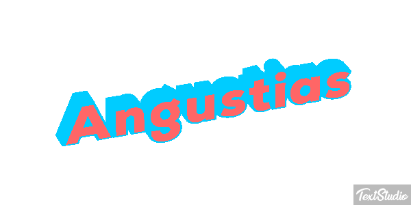 Angustias Efecto de texto