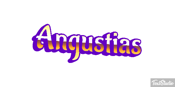 Angustias Efecto de texto