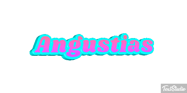 Angustias Efecto de texto